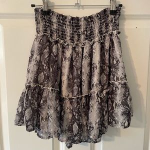 Altar’d State Snakeskin Skirt